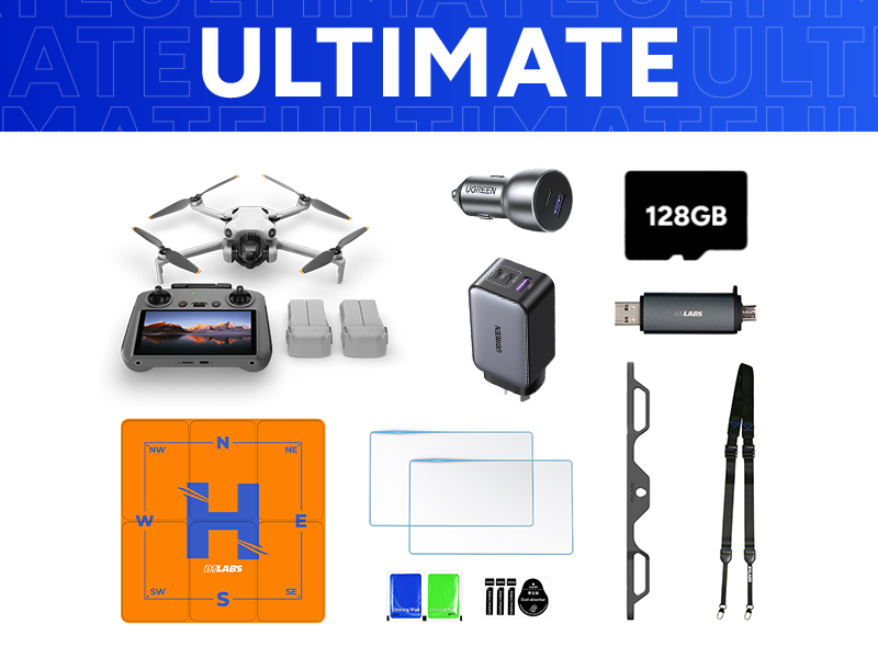 DJI Mini 4 Pro Ultimate Combo Plus (Refurbished)